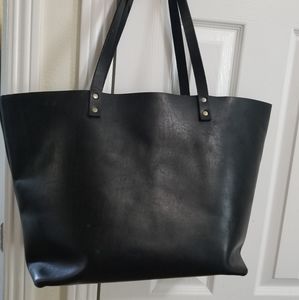 All leather xlarge tote bag from Portland Leather